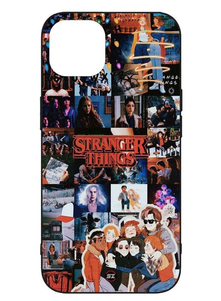 Protective Printed Mobile Back Cover Stranger Things For Apple iPhone 13 Pro