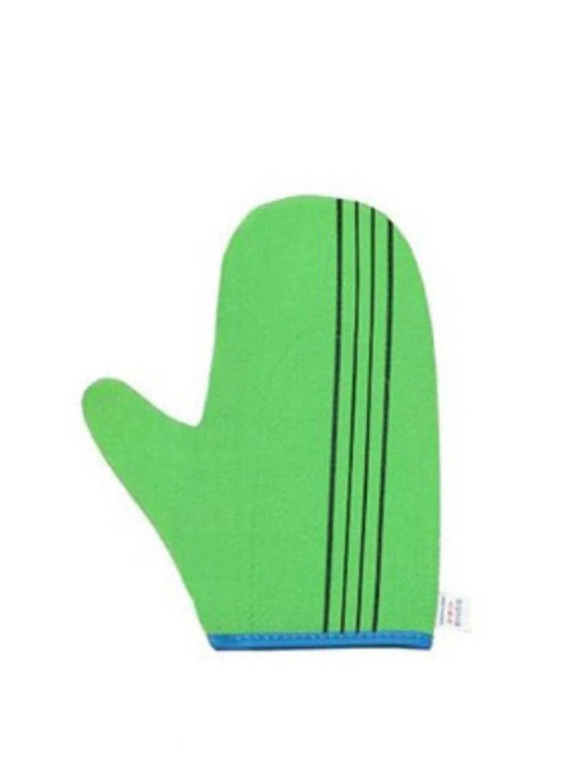 CLOVE Exfoliating Scrub Bath Mitten Green  - Image 1