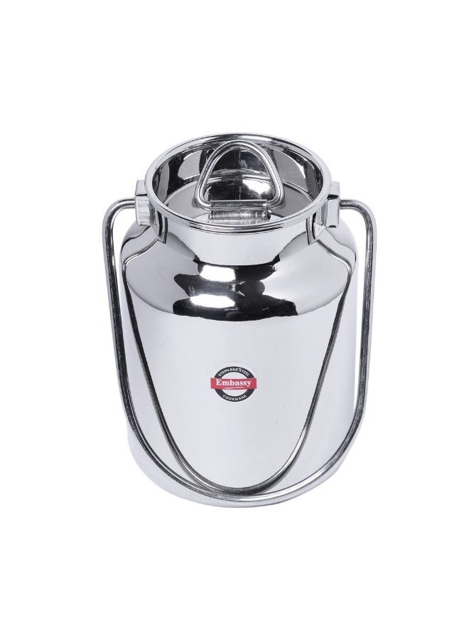 Embassy French Milk/Oil Can, 900 ml (Small Size, Stainless Steel) - Image 2
