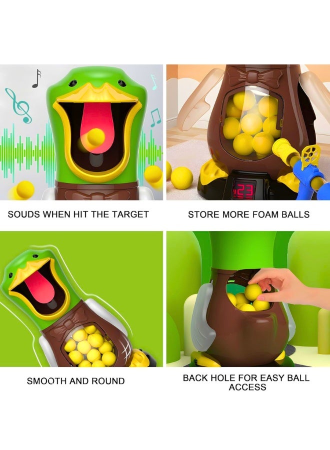 Chase Up Shooting Duck Target Game for Kids 3-5 Years, 2 Packs of Toy Foam Blasters with Movable Target, Interactive Competition Game Gift for Boys and Girls Ages 6 7 8 9+ Years Old - Image 3
