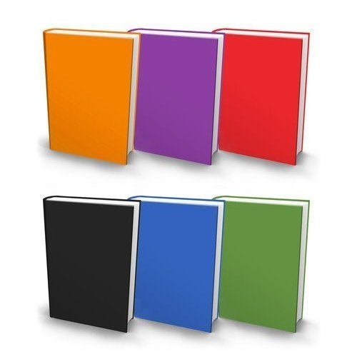 Book Sox The Original Book Sox: Stretchable Jumbo Fabric Book Cover - 6 Solid Print Pack - Image 5