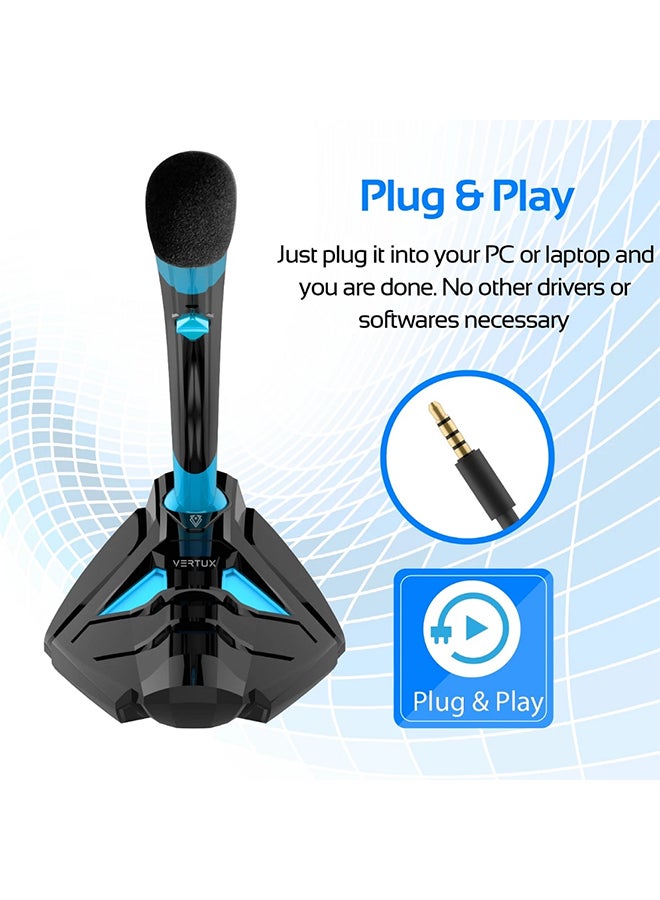 VERTUX Streamer-4 Universal Gaming Microphone - Image 4