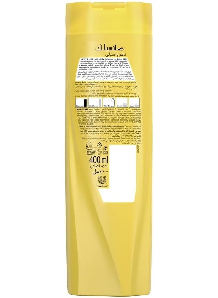 Sunsilk - Sunsilk Shampoo Soft & Smooth 400Ml - Image 1