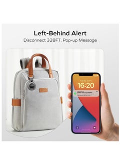 موماكس جهاز لتتبع الأشياء المفقودة من MOMAX، تعمل مع تطبيق "تحديد المواقع" من Apple، أسود  - Image 4