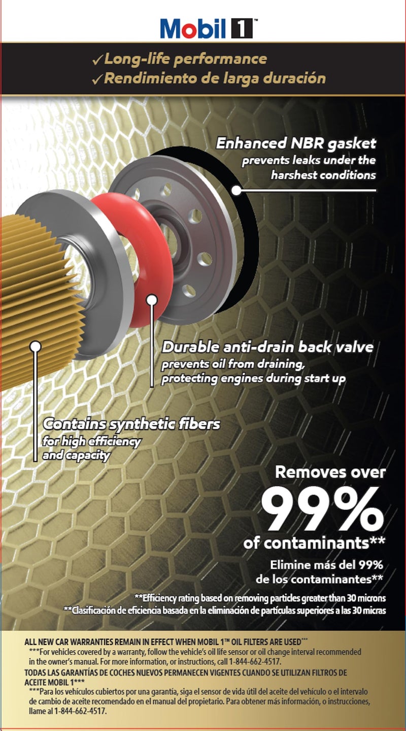 Mobil 1 M1-405A Extended Performance Oil Filter - Image 4