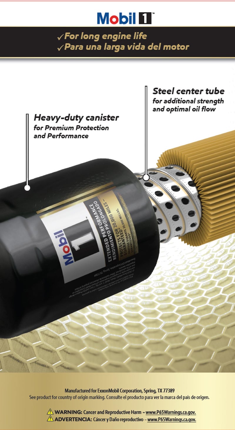 Mobil 1 M1-405A Extended Performance Oil Filter - Image 3