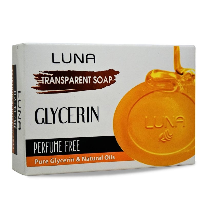 bonballoon Luna Transparent Soap Concentrated Pure Glycerin And Natural Oils Egyptian Egyp Ideal Skin Moisturizert And Gentle For Body 1 Pcs 405 oz 115 gm - Image 1