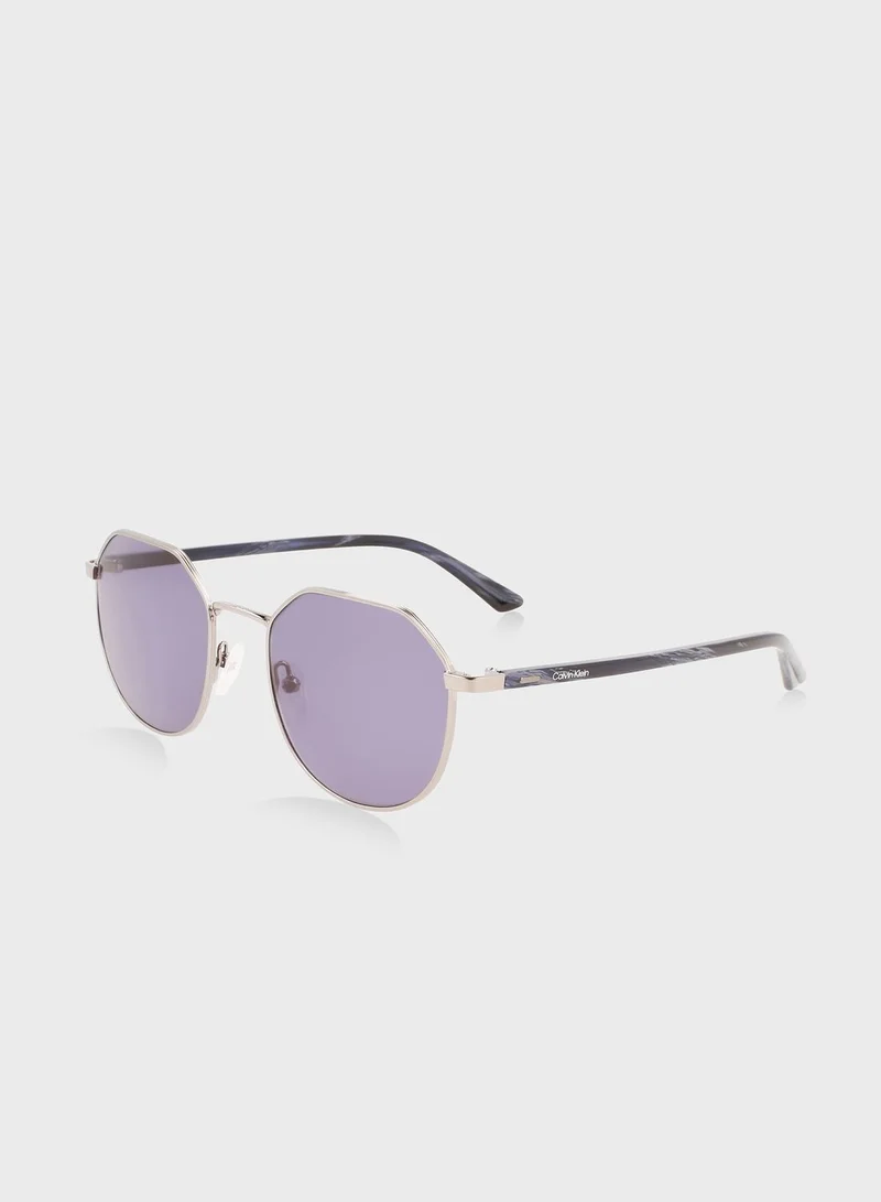 CALVIN KLEIN Aviator Sunglasses
