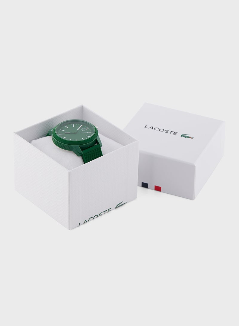 LACOSTE Montre Homme Silicone Vert Watch - Image 5