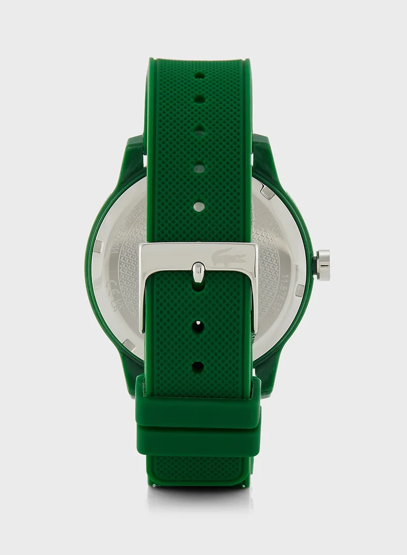 LACOSTE Montre Homme Silicone Vert Watch