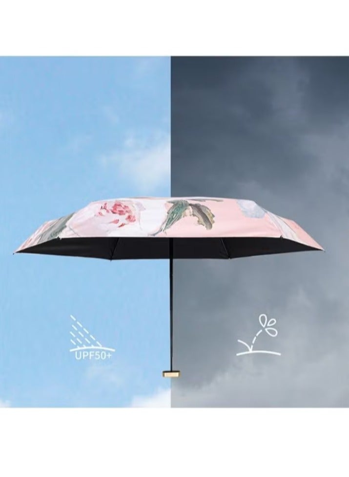 Mini Windproof Folding Travel Umbrella for sun hajj  - Image 2