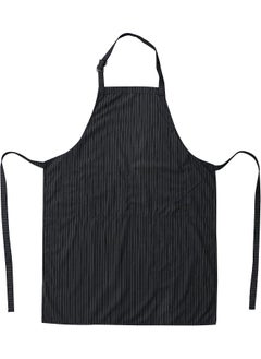 YANEK YANEK Kitchen Long Apron Stripe | Unisex Chef Kitchen Adjustable Bib Apron with Pockets & Adjustable Buckle | Ideal for Home, Restaurant, Cafe, Hotel, Bakery, Salon  - Image 3