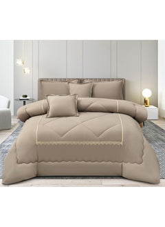 Ming Li 6-Piece King Summer Comforter Set – Double Bed – Size 230×250 cm 