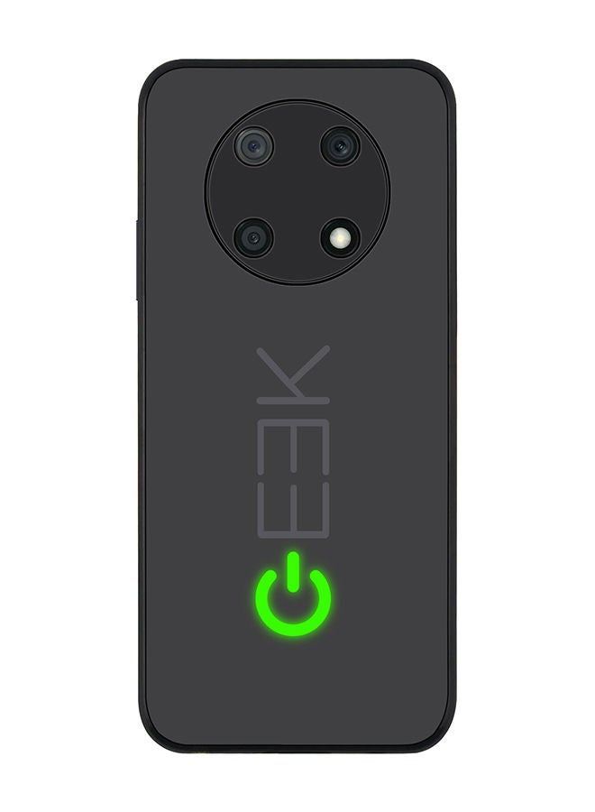 Stylizedd حافظة سوداء متينة لهاتف هواوي نوفا Y90، حافظة رفيعة، حواف مطاطية مرنة، مضادة للسقوط، غلاف TPU جل رقيق - جيك أون - Image 1