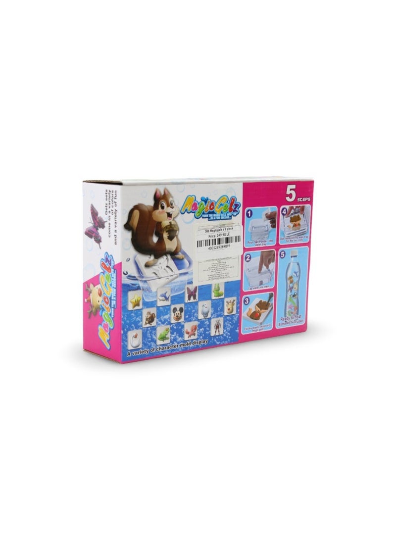 Prime Magic Gelz Water Animals DIY Mold Kit Squishy Figures - Image 2