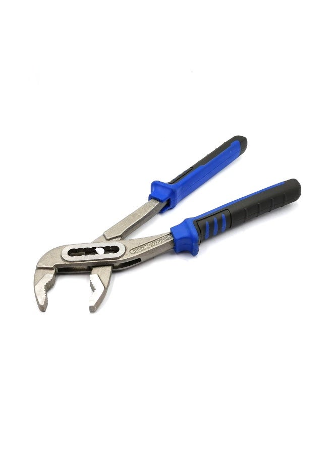 كماشة مضخة مياه قابلة للتعديل، مصنوعة من فولاذ الكروم والفاناديوم، مزودة بسبعة أخاديد لضبط سريع، مفتاح ربط أنابيب متعدد الوظائف، كماشة سباكة، مقبض مانع للانزلاق من مادة TPR، مناسبة لإصلاح السباكة، وصيانة المنازل، وأعمال خطوط الأنابيب، والصواميل، والمسامير، والأنابيب، والاستخدام الصناعي، والاستخدام الشاق. - Image 2