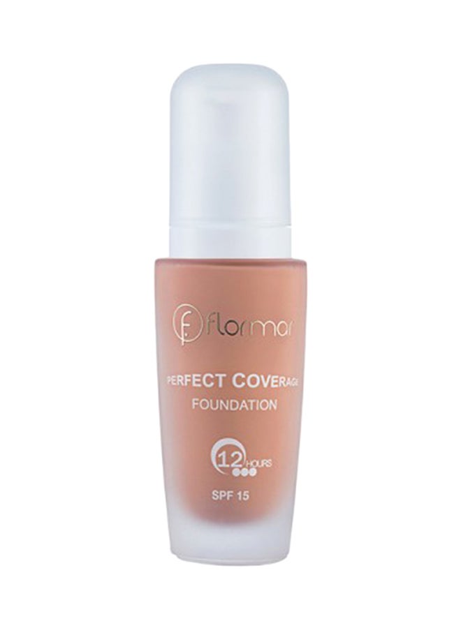flormar Perfect Coverage Liquid Foundation 122 Golden Beige - Image 1