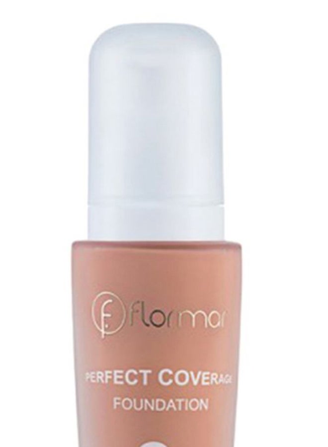 flormar Perfect Coverage Liquid Foundation 122 Golden Beige - Image 2