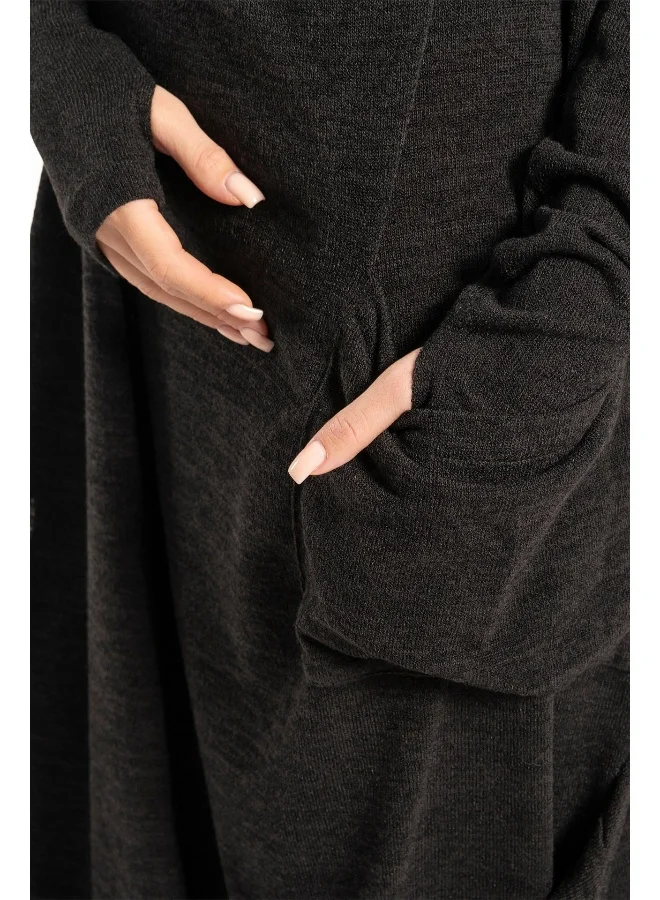 Wecre8 Women Matt Black Dress