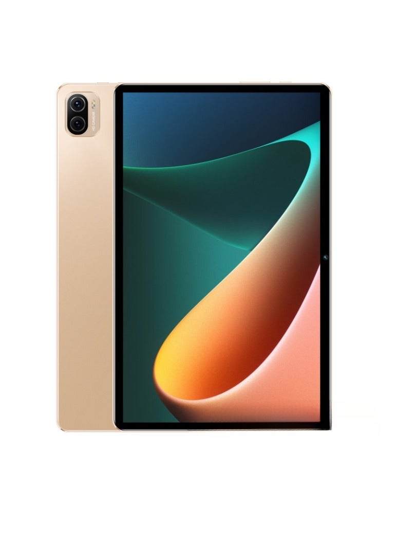 AROAQ Pad 5pro Two In One Tablet, Super Long Standby Android Tablet, Lightweight Easy To Carry Multifunction Learning Pad, Mobile Tablet With Front And Rear Camera, (1pc, 64GB, Gold) - Image 1