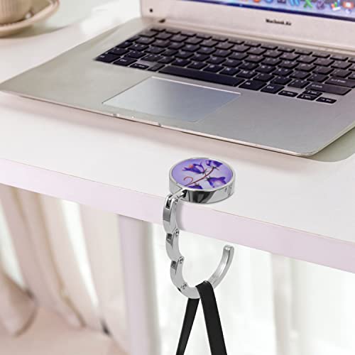 BEAVOING Purse Hanger, Foldable Purse Hook Set of 6 Mixed Pattern Purse Table Hanger Womens Bag Purse Holder for Desk Tables - Image 3
