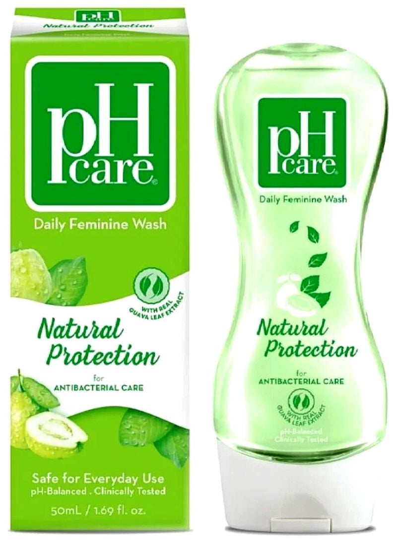 بي إتش كير غسول نسائي يومي حماية طبيعية - 50 مل - Image 1