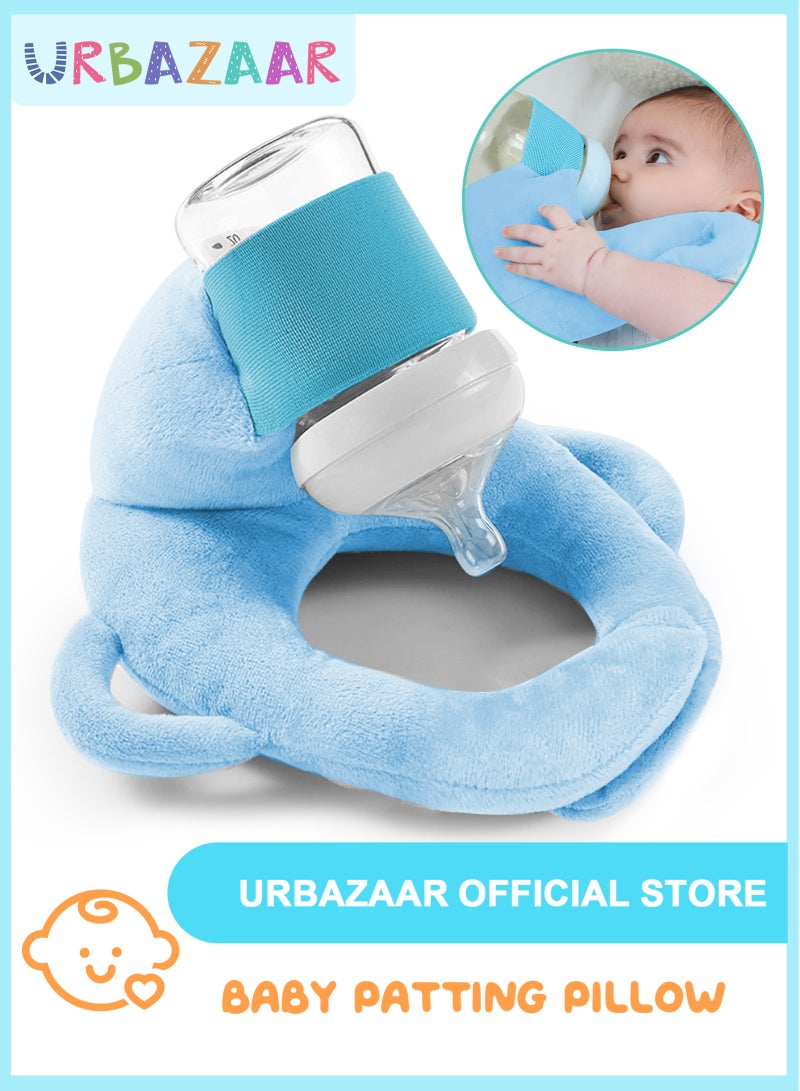 أوربازار وسادة رضاعة ذاتية، وسادة رضاعة ذاتية، وسادة رضاعة طبيعية، حامل زجاجات رضاعة، قطن عضوي للأطفال - Image 1