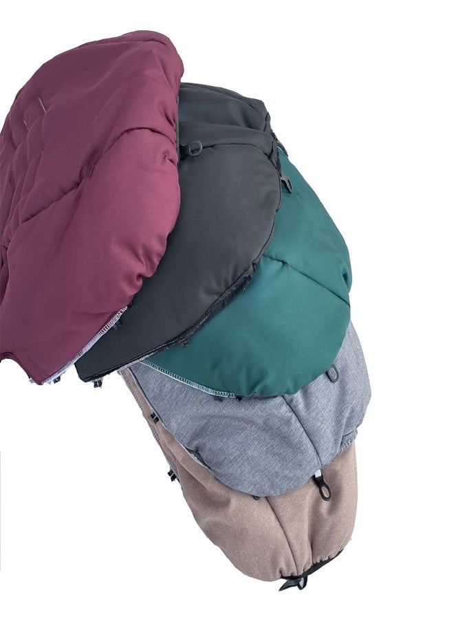 GanGan Seat Cushion Changing Kits Clothes, Sun Shade, Stroller Canopy Compatible with Doona Car Seat & Stroller (Black) - Image 5