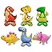 YiYou 6 Pcs Dinosaur Foil Balloons Standing Dinosaur Balloons Giant Dino Animal Mylar Balloon for Baby Shower Boys Jungle DinoTheme Party Birthday Decorations - Image 2
