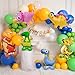 YiYou 6 Pcs Dinosaur Foil Balloons Standing Dinosaur Balloons Giant Dino Animal Mylar Balloon for Baby Shower Boys Jungle DinoTheme Party Birthday Decorations - Image 4