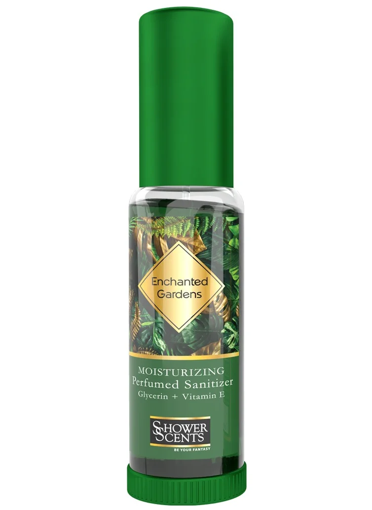Shower Scents Shower Scents Enchanted Gardens mositurizing perfumed hand sanitizer spray  30ml