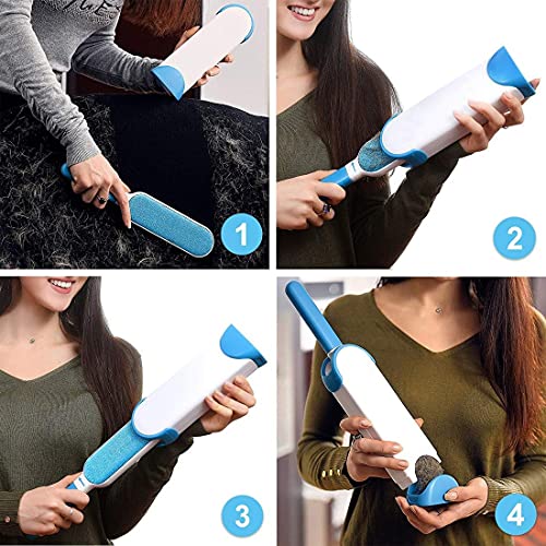JB Export JB Branded Lint Remover for Clothing & Furniture and Sofa Home Couch pet - Double Sided, Self-Cleaning & Reusable mitt Remover,Dog cat Hair Remove - Image 2