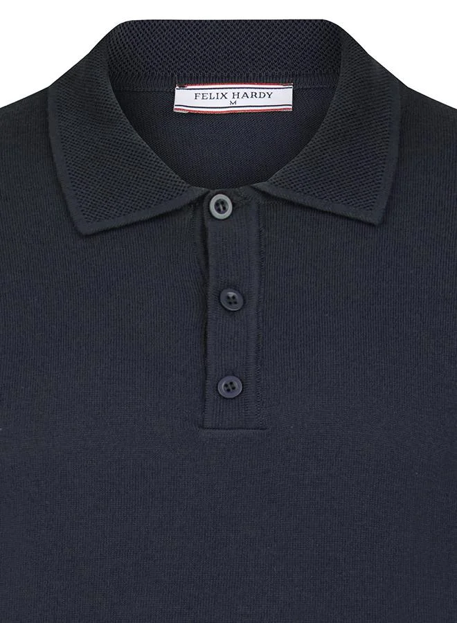 FELIX HARDY Beige-Navy Pullover with Polo Collar Pack of 2 for Men | Best Price UAE