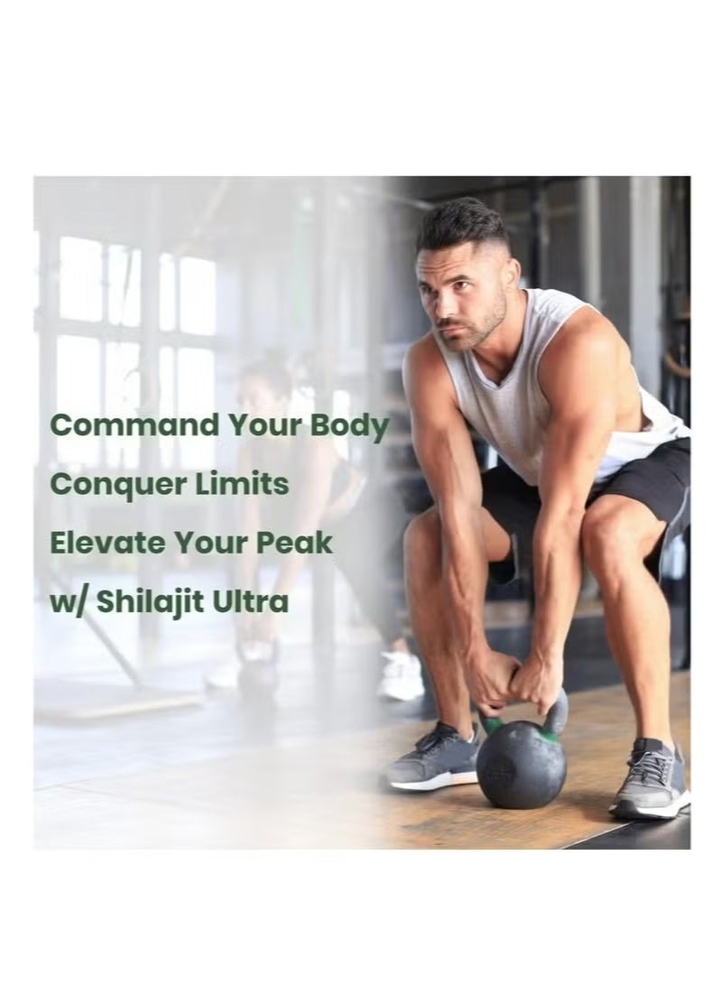 فلينو شيلاجيت للرجال والنساء ، شيلاجيت مع حمض فولفيك طبيعي u0026 L ، شيلاجيت الهيمالايا للطاقة ، دعم المناعة ، غير الكائنات المعدلة وراثيا ، مصنوعة في الولايات المتحدة الأمريكية ، 60 كبسولة ، 1,300 ملغ لكل حصة - Image 4