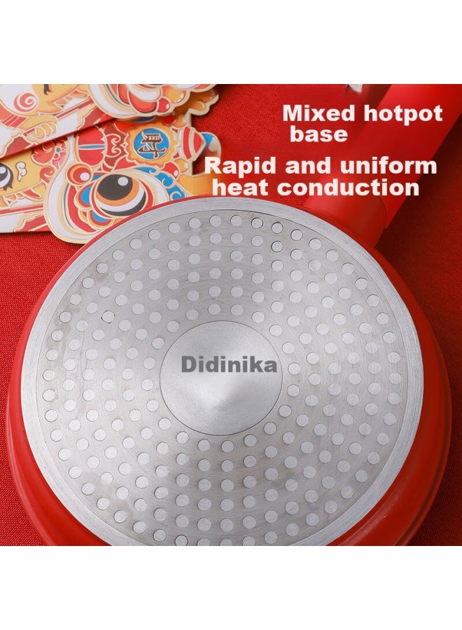 Didinika Baby Food Pot, Specialized For Infants, Small Milk Pot For Frying And Cooking, Suitable For 6 Months And Above, Multifunctional Dragon Model Milk Pot, 18cm - Image 3