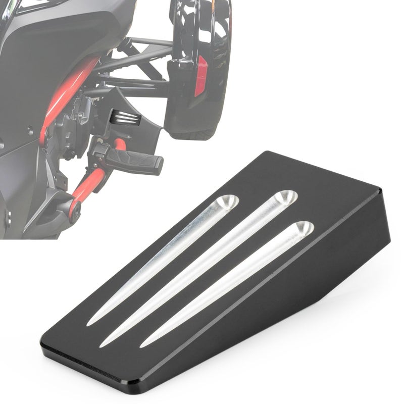 psler Extended Brake Foot Rest - PSLER Footboard Brake Peg Pedal Cover for Spyder F3 Accessories  - Image 1