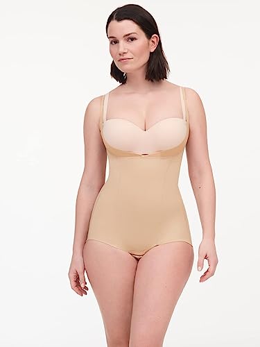 Chantelle Bra for Women, Basic Shaping Open Bust Women's Bodysuit, Ultra Nude - Image 2