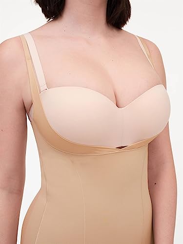 Chantelle Bra for Women, Basic Shaping Open Bust Women's Bodysuit, Ultra Nude - Image 5