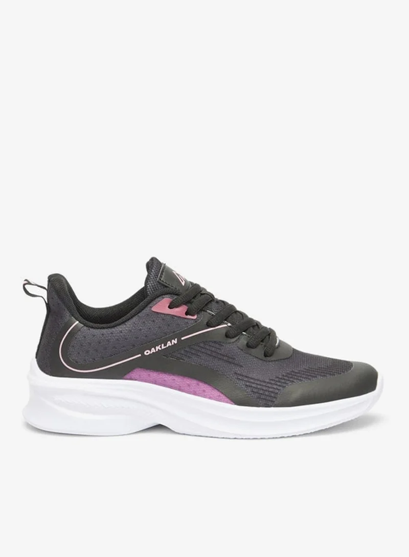 Women's Colourblock Shoes with Lace-Up Closure