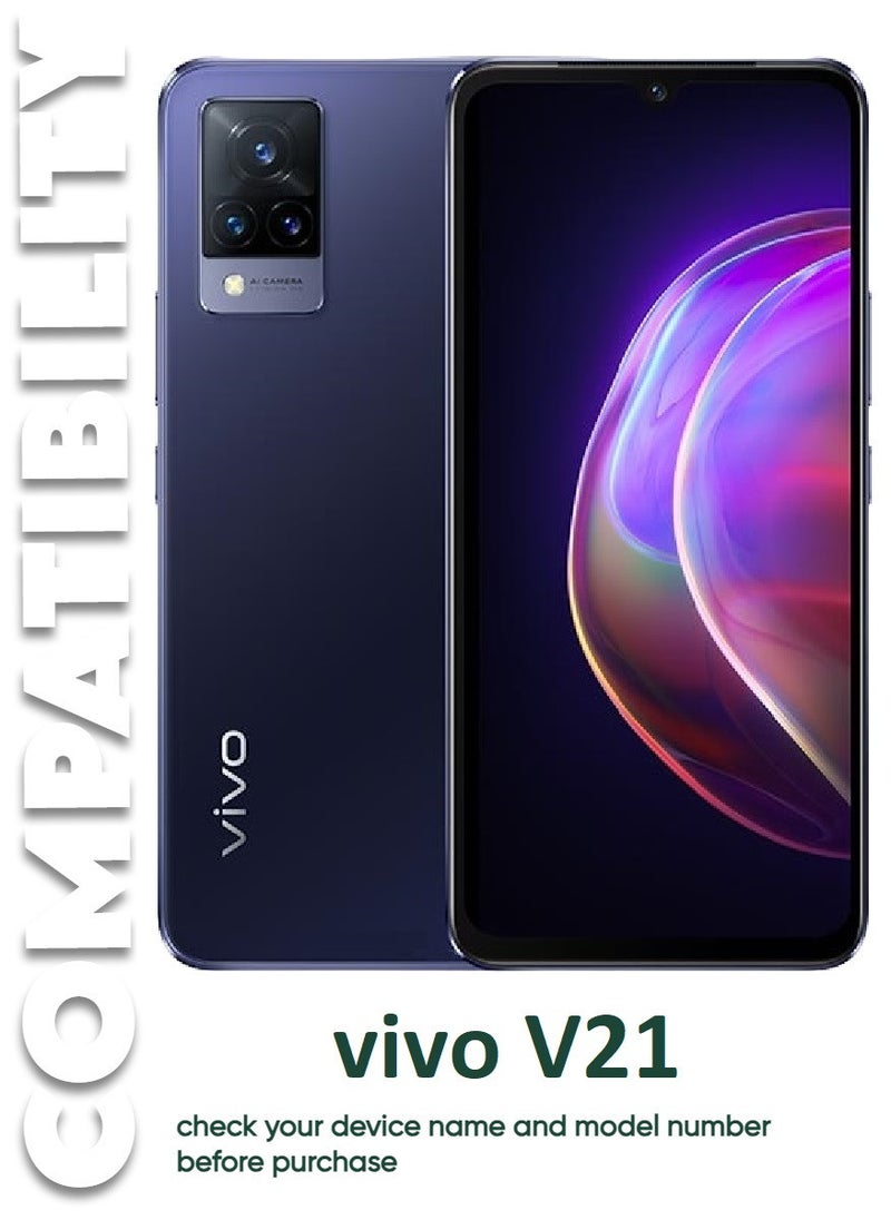 ACLIX 2 Pieces Antistatic ESD Dustproof Premium Quality High Definition Tempered Glass Screen Protector Designed For vivo V21 - Image 3