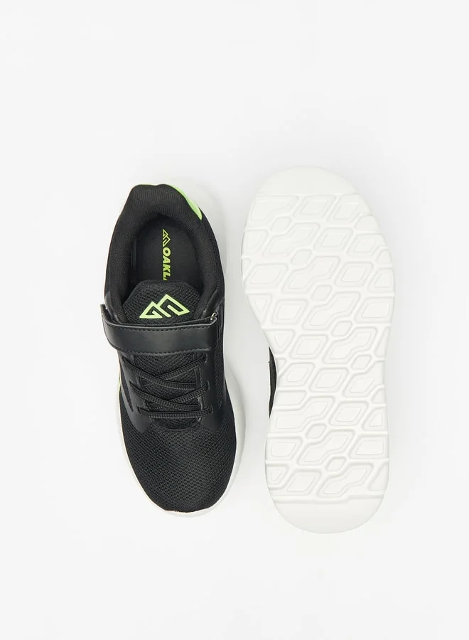 Oaklan by Shoexpress Boy's Textured Sports Shoes With Hook And Loop Closure