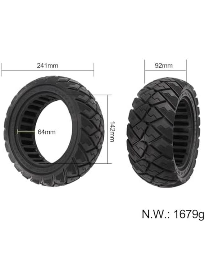 Zero 11X سكوتر كهربائي 11 بوصة إطار مطاطي صلب خارج الطريق 90 65 6 5 لجميع التضاريس غير الهوائية - Image 5