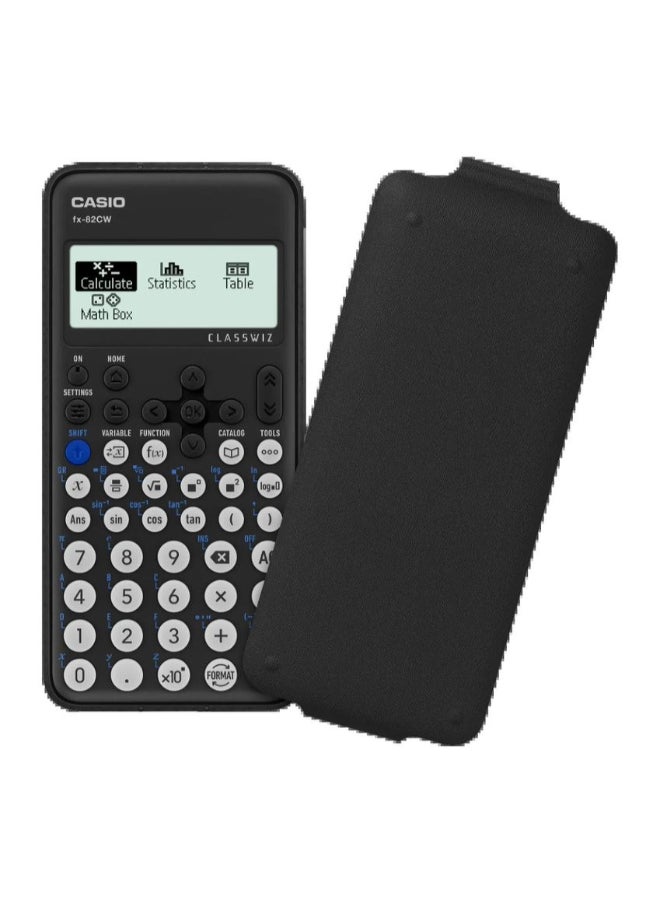 CASIO FX-82CW-W-DT Scientific Calculator black