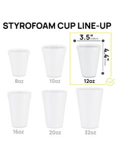 White Plastic Cup, 3.5 oz, 50 pcs