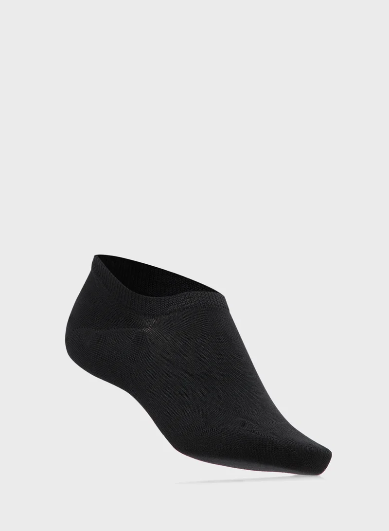 جينجر 3PK Cotton No Show Training Socks