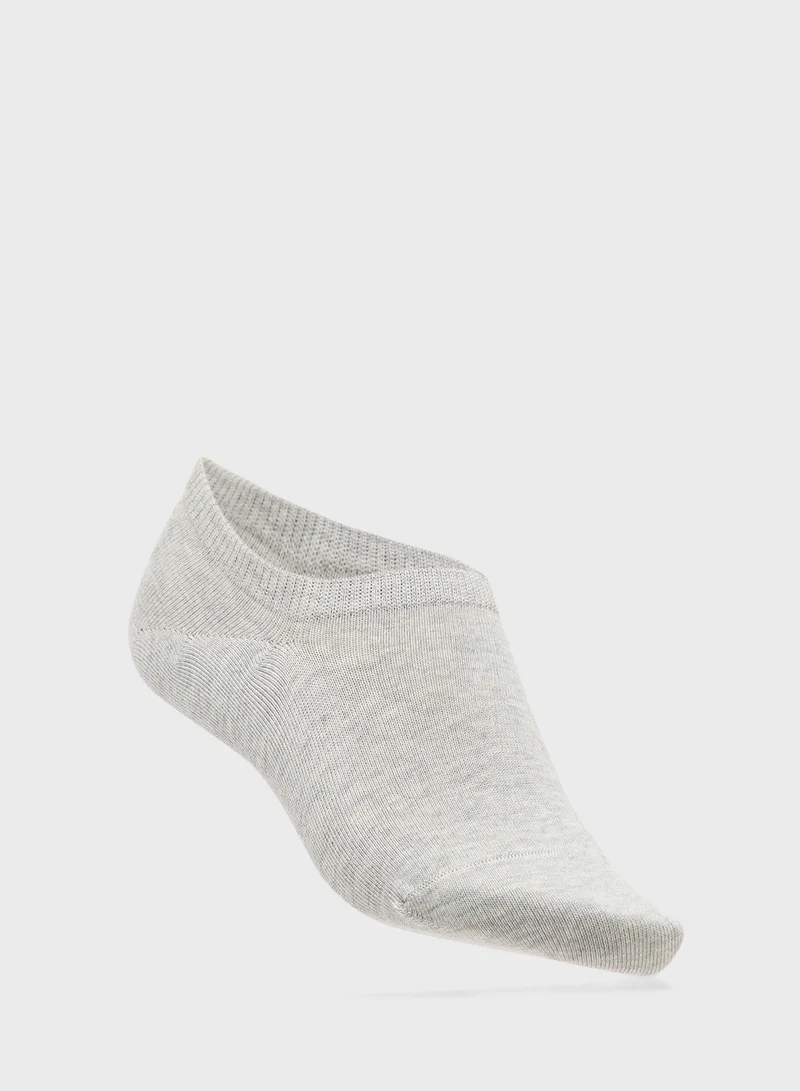 Ginger 3PK Cotton No Show Training Socks
