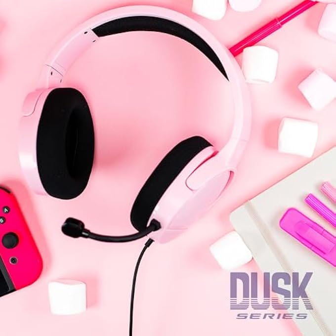 Stealth PANTHER BLUSH - OVER EAR GAMING HEADSET PS4/PS5, XBOX, SWITCH, PC WITH FLEXIBLE MIC, 3.5MM JACK, 1.5M CABLE, LIGHTWEIGHT, COMFORTABLE AND DURABLE - Image 2