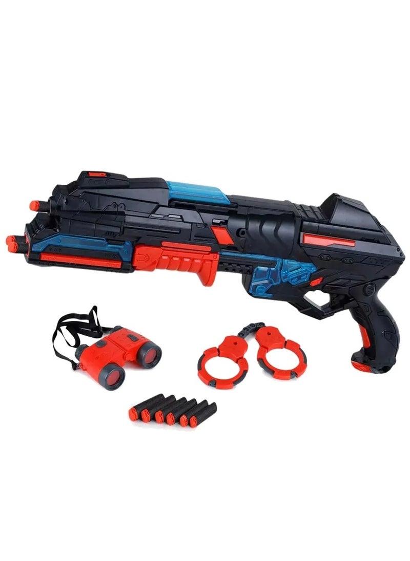 Generic - High Speed Soft Bullet Gun with 6 Bullets and Spyglass - FJ919 - Image 1