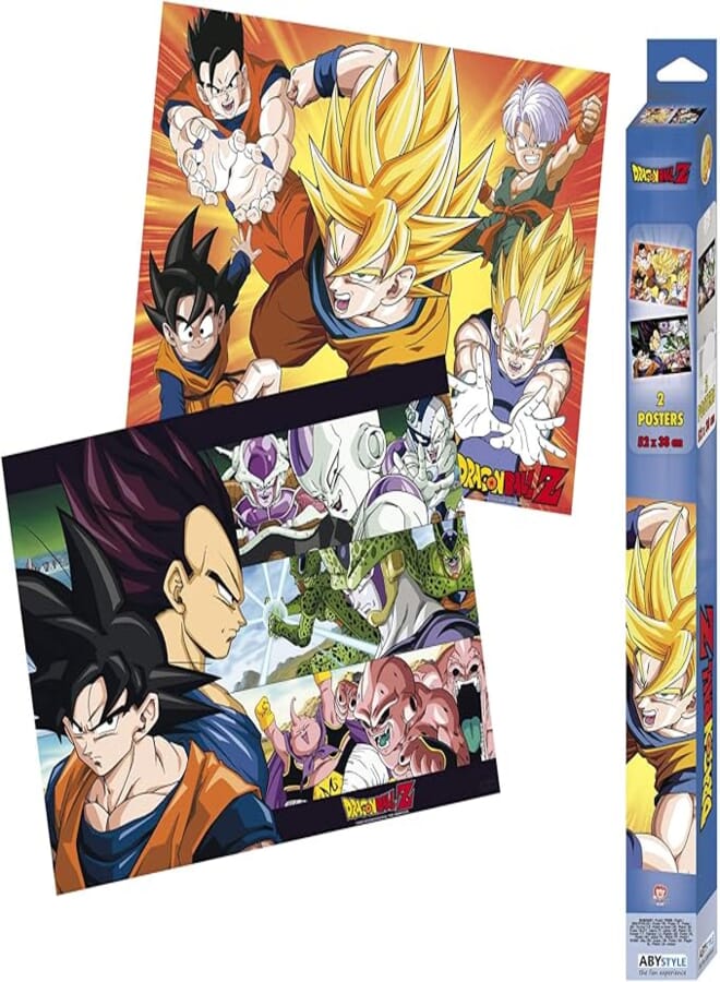 ABYSTYLE Dragon Ball Saiyans 52 x 38 Chibi Poster