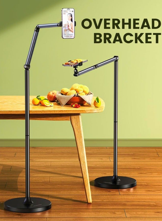 Chase Up mobile phone Holder Stand Floor, Overhead mobile phone holder, Cantilever Design, Height & 360 Degree Angle Adjustable,Suitable for shooting videos,live streaming and watching movies - Image 3
